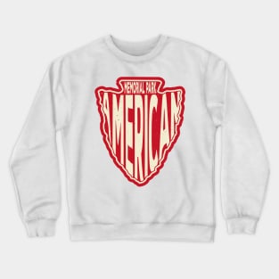 American Memorial Park name arrowhead Crewneck Sweatshirt